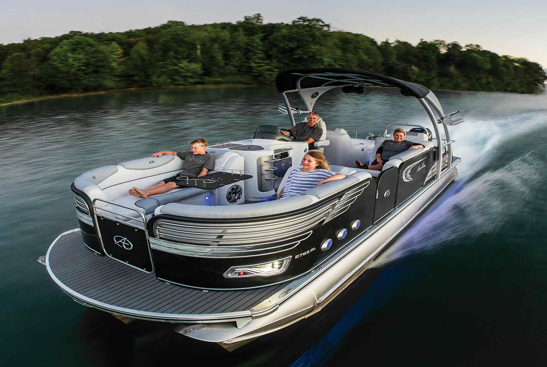Shop North Point Watersports for quality Pontoon Boats